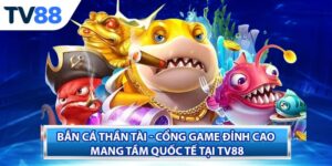 Bắn Cá Thần Tài - Cổng Game Đỉnh Cao Mang Tầm Quốc Tế Tại TV88